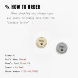 Custom Pet Tag For Cats and Dogs