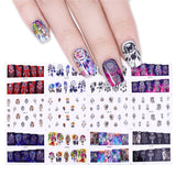 12 Patterns/Set Boho Dream Catcher Nail Art Stickers